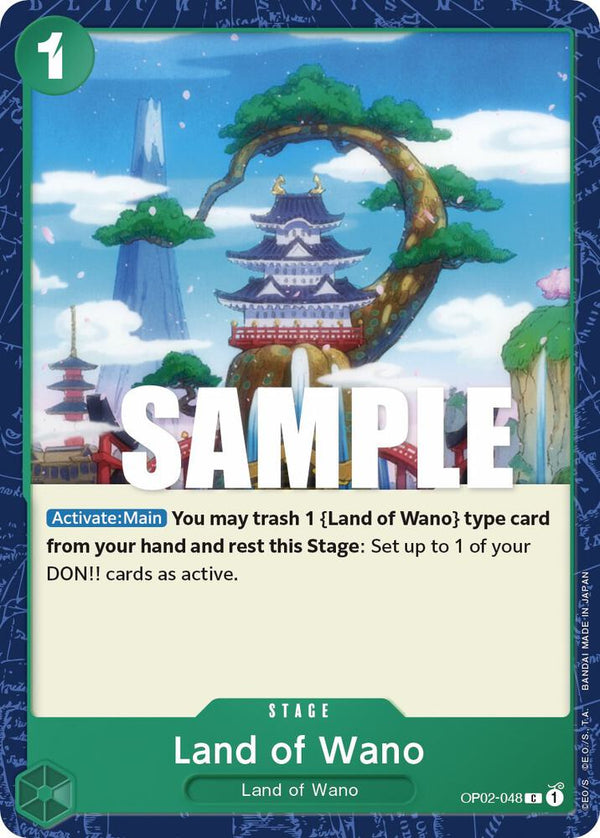 Land of Wano - One Piece Card Game