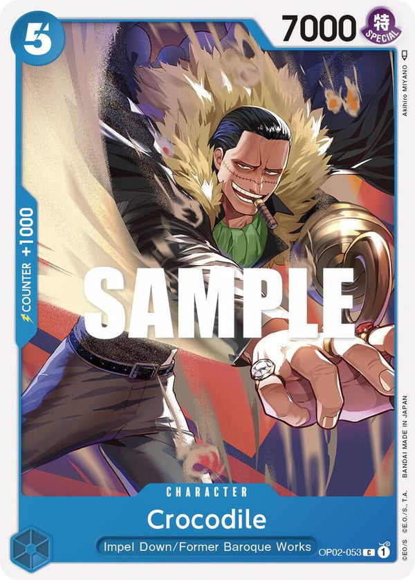 Crocodile - One Piece Card Game