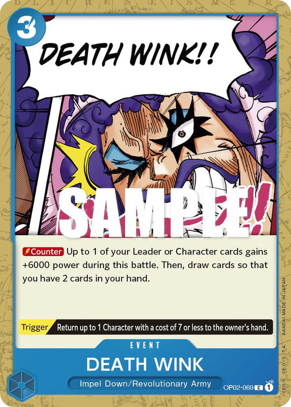 DEATH WINK - One Piece Card Game