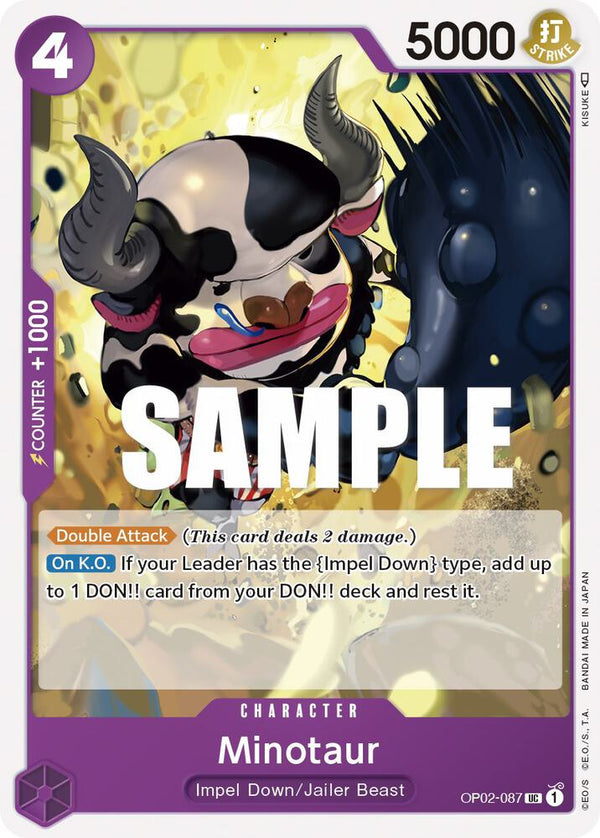 Minotaur - One Piece Card Game