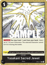 Yasakani Sacred Jewel - One Piece Card Game
