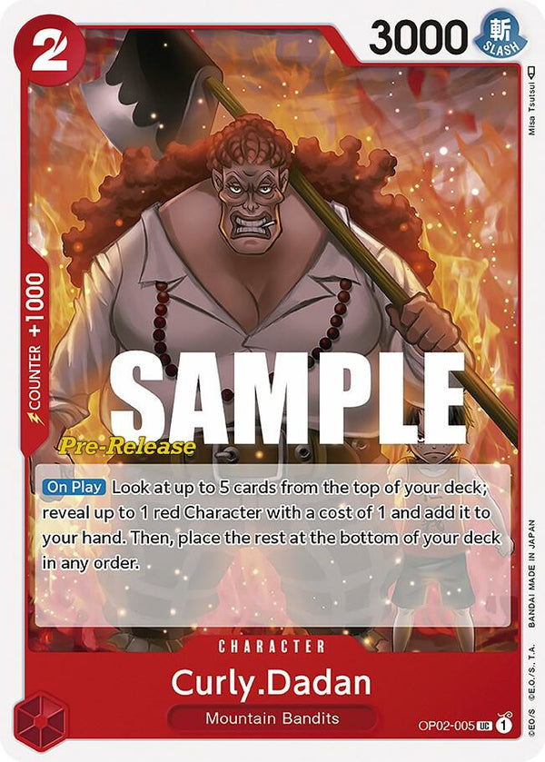 Curly.Dadan - One Piece Card Game