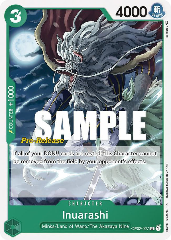 Inuarashi - One Piece Card Game