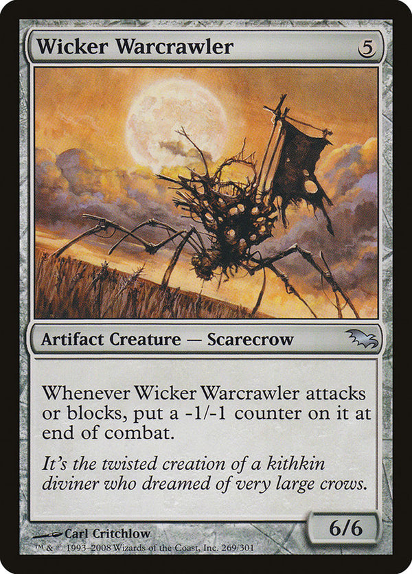 Wicker Warcrawler - Magic: The Gathering