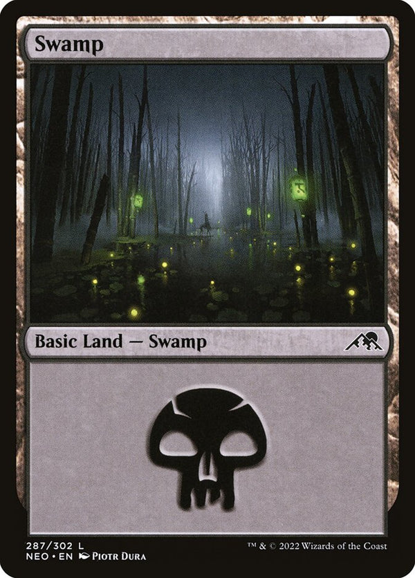 Swamp (287) - Magic: The Gathering