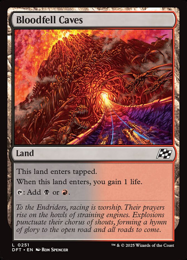 Bloodfell Caves - Magic: The Gathering