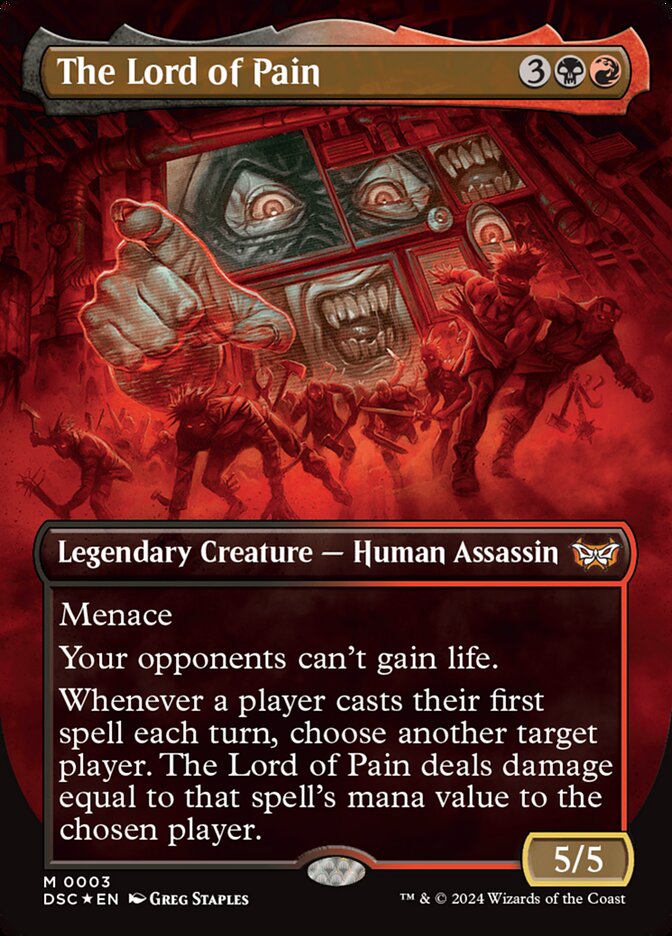 The Lord of Pain (Borderless)