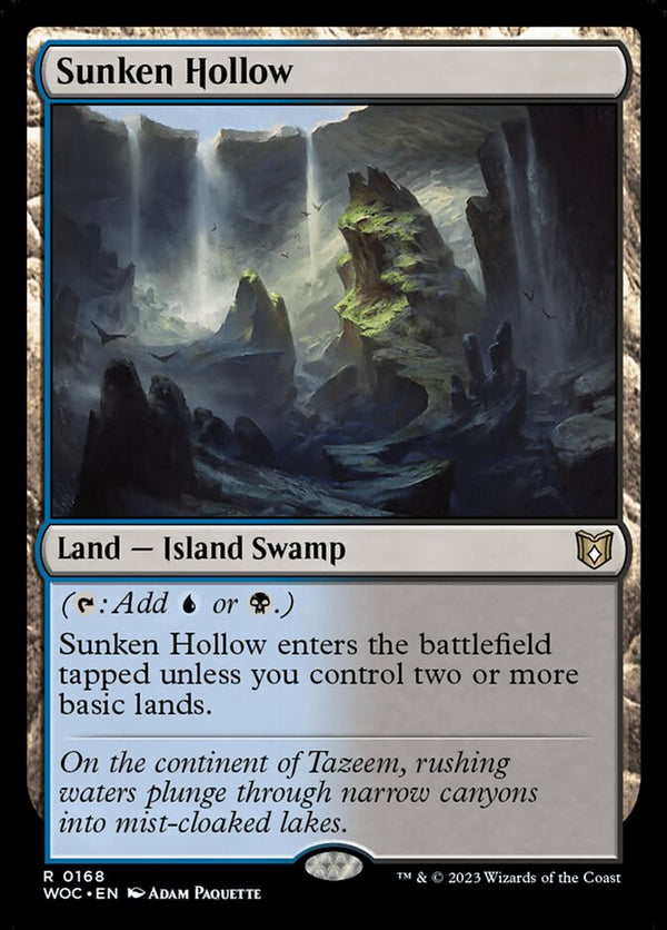 Sunken Hollow - Magic: The Gathering