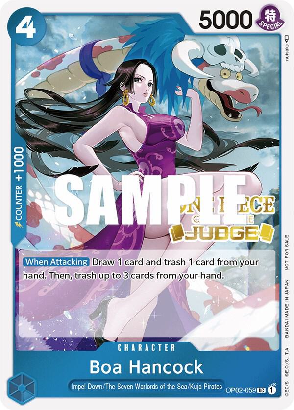 Boa Hancock (Judge) (OP-PR OP02-059) - One Piece Card Game