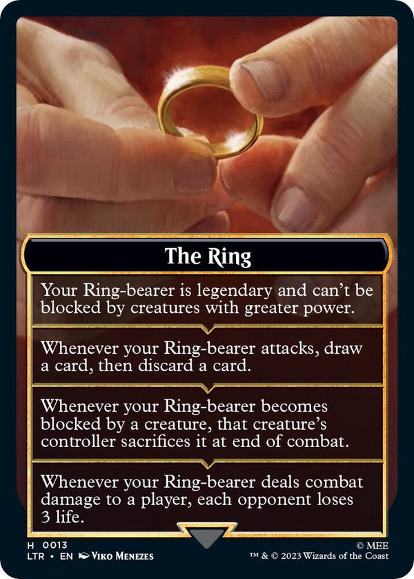 The Ring Helper Card - Magic: The Gathering