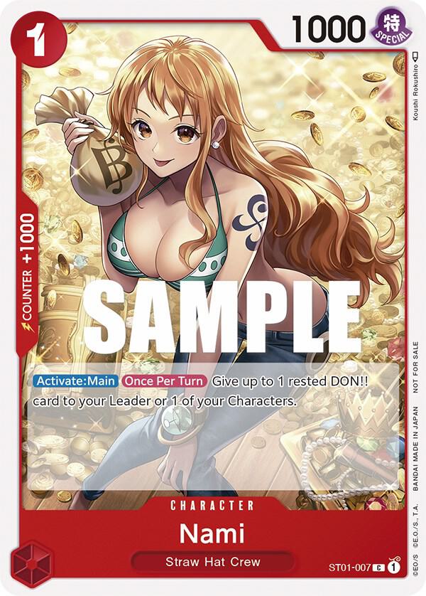 Nami (Tournament Pack Vol. 3) [Participant] (OP-PR ST01-007) - One Piece Card Game