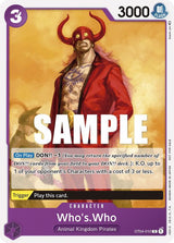 Who's.Who (Tournament Pack Vol. 3) [Participant] - One Piece Card Game
