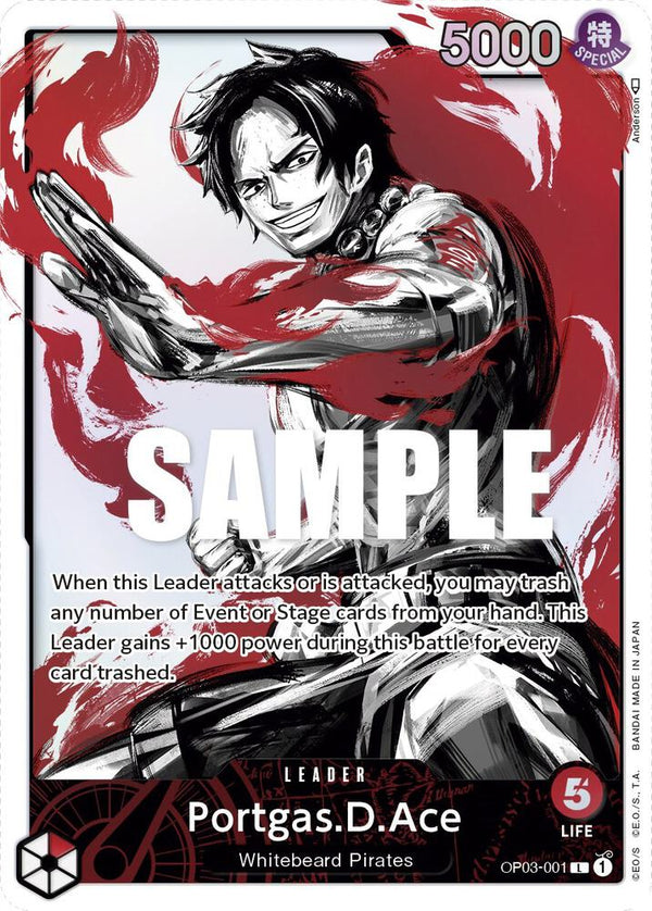 Portgas.D.Ace (Alternate Art) - One Piece Card Game