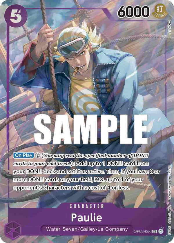 Paulie (Alternate Art) - One Piece Card Game