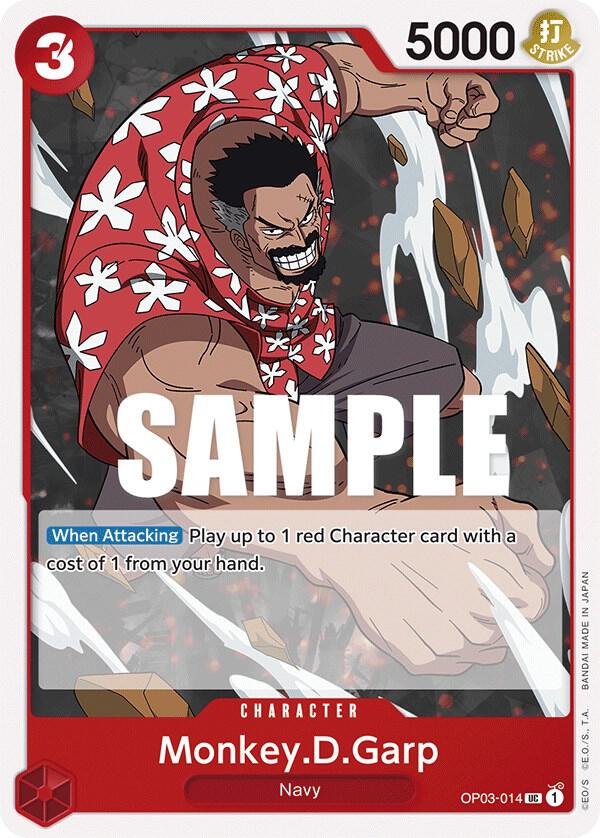 Monkey.D.Garp - One Piece Card Game