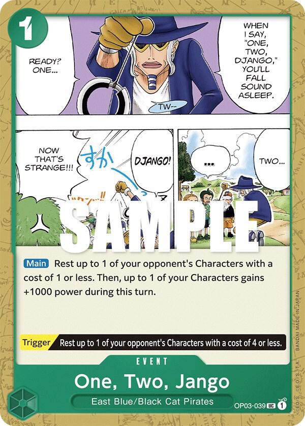 One, Two, Jango - One Piece Card Game
