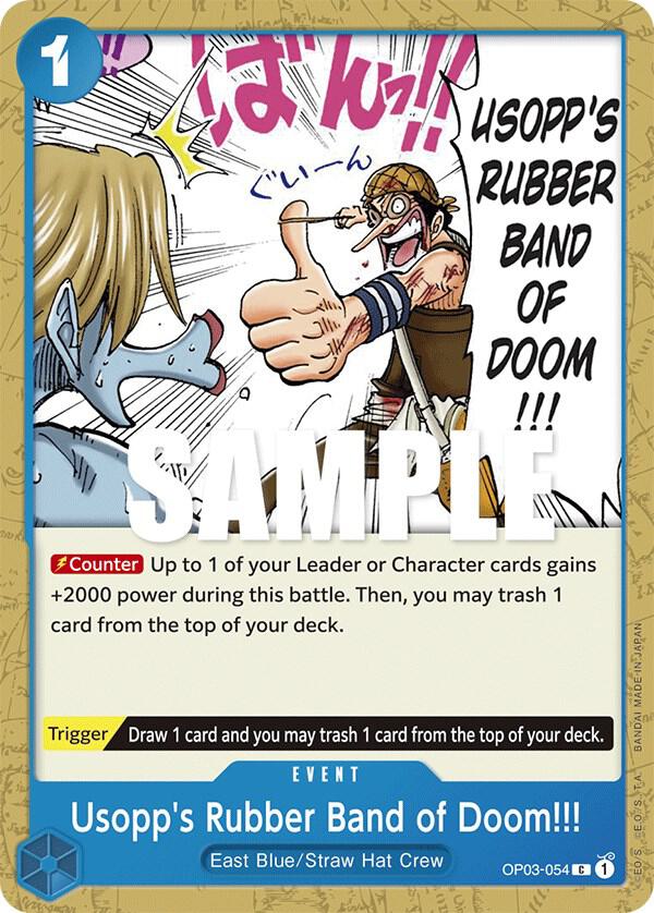 Usopp's Rubber Band of Doom!!! - One Piece Card Game