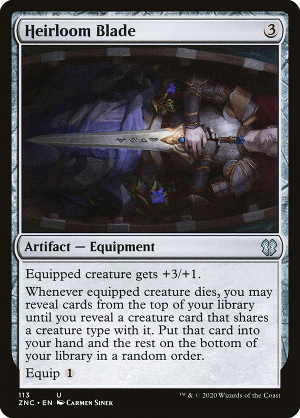 Heirloom Blade - Magic: The Gathering