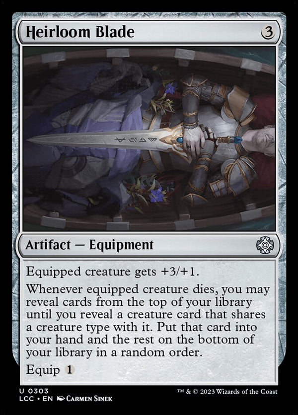 Heirloom Blade - Magic: The Gathering