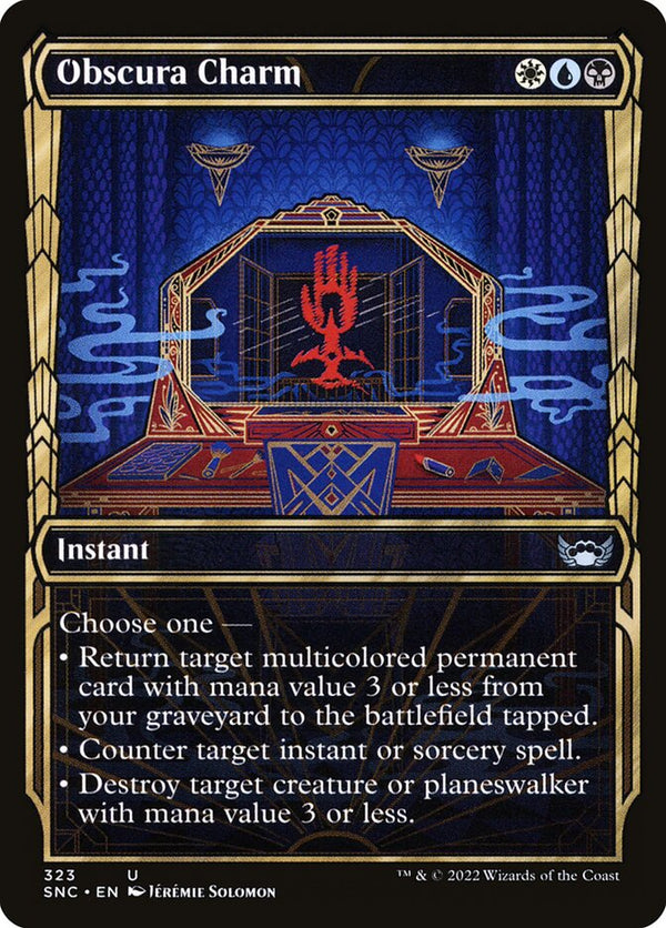 Obscura Charm (Showcase) - Magic: The Gathering