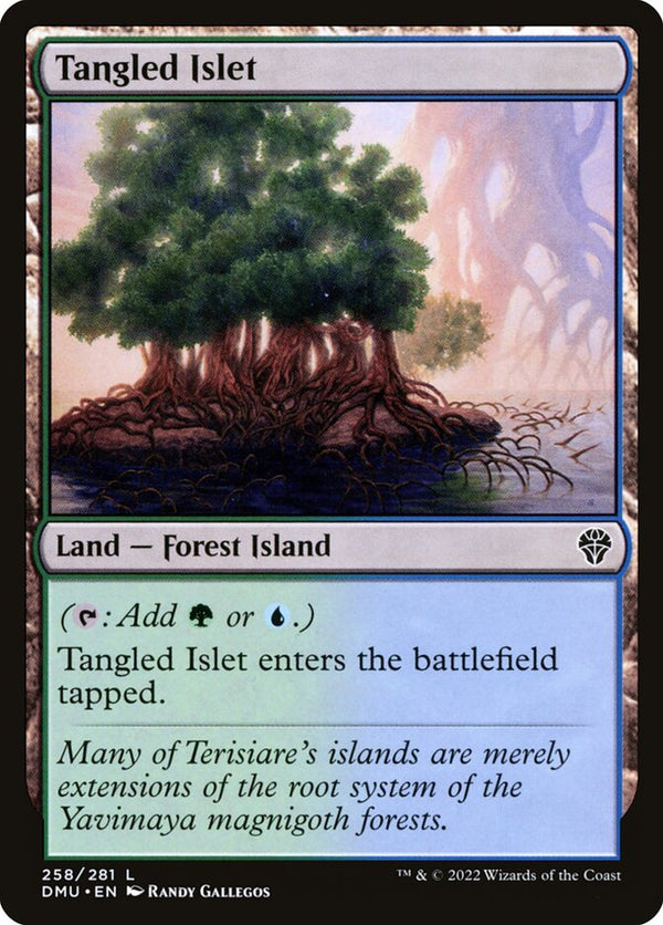 Tangled Islet - Magic: The Gathering