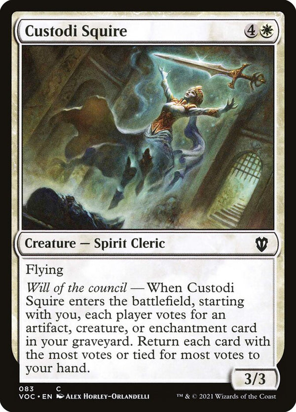 Custodi Squire - Magic: The Gathering