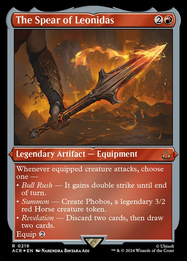 The Spear of Leonidas (Foil Etched) - Magic: The Gathering