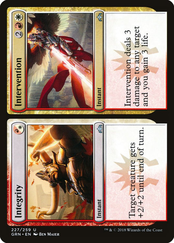 Integrity // Intervention - Magic: The Gathering