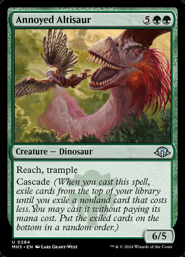 Annoyed Altisaur - Magic: The Gathering