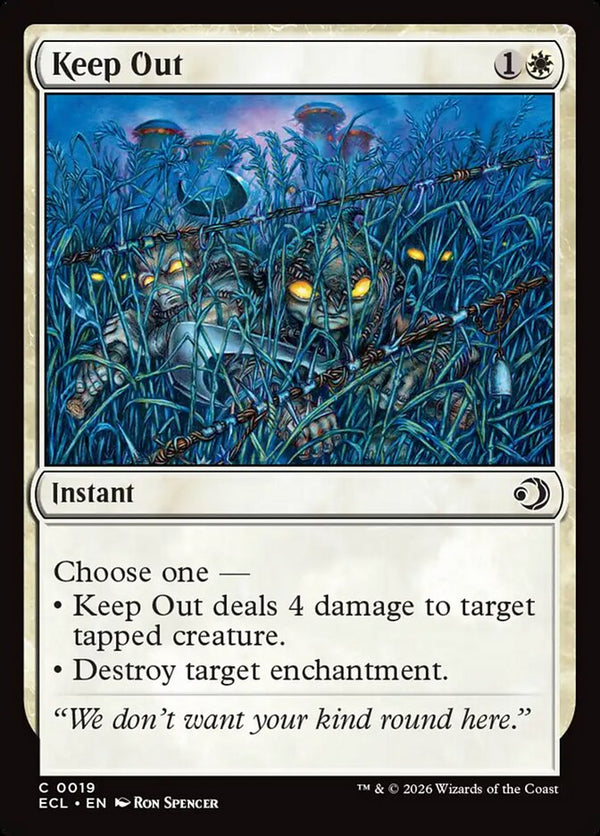 Keep Out - Magic: The Gathering