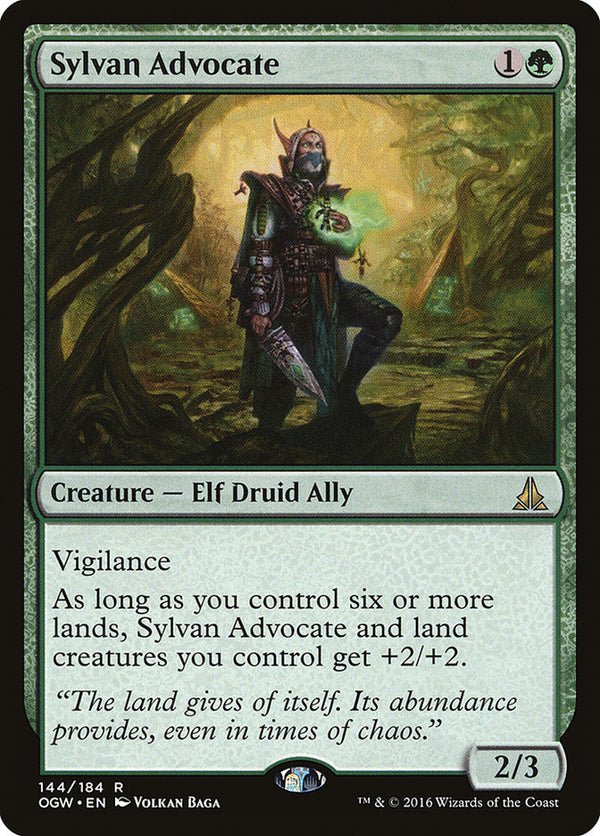 Sylvan Advocate - Magic: The Gathering