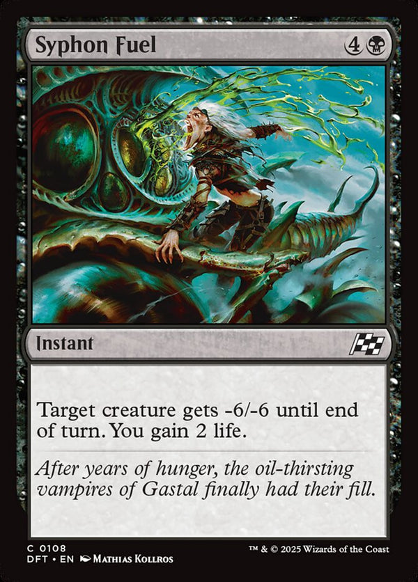 Syphon Fuel - Magic: The Gathering