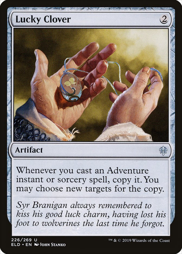 Lucky Clover - Magic: The Gathering
