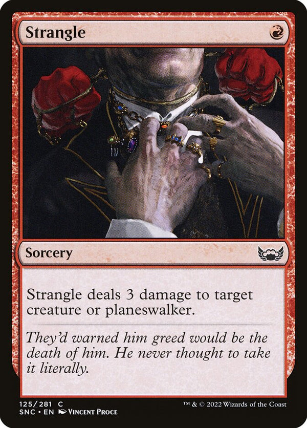 Strangle - Magic: The Gathering