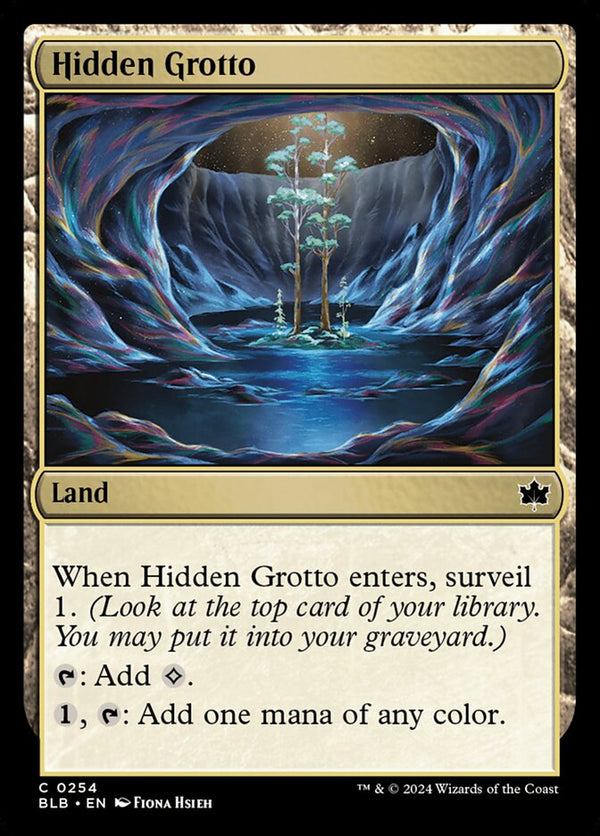 Hidden Grotto - Magic: The Gathering