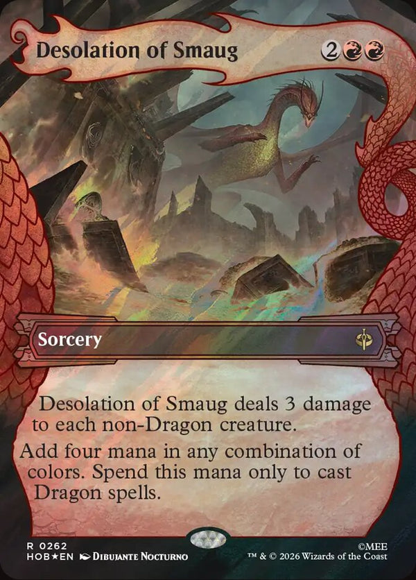 Desolation of Smaug (Showcase) (Surge Foil) - Magic: The Gathering