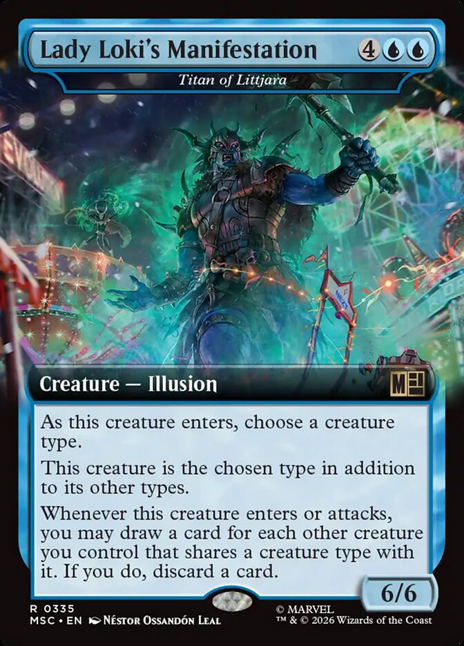 Lady Loki's Manifestation - Titan of Littjara (Extended Art)