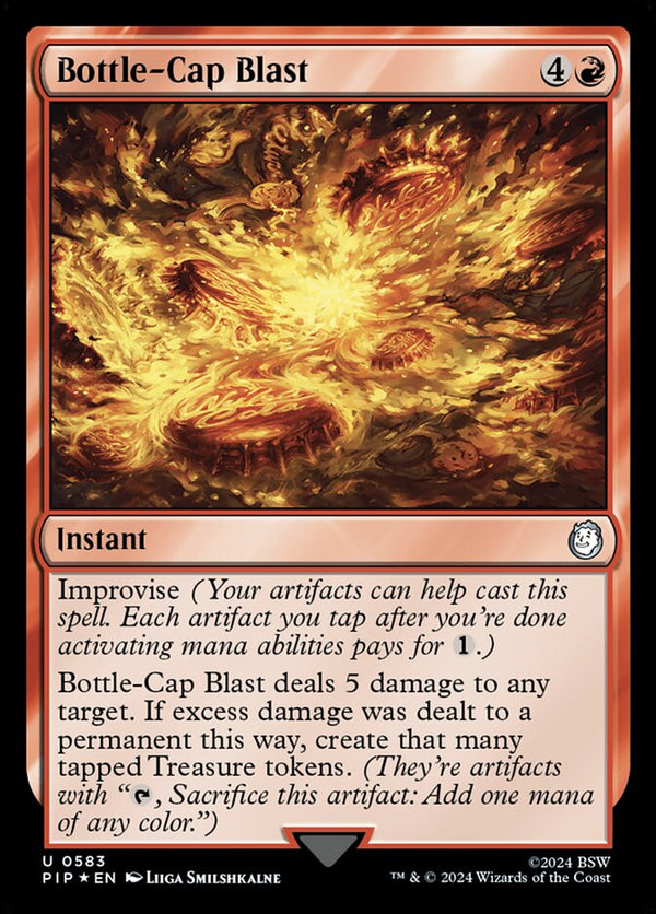 Bottle-Cap Blast (Surge Foil) - Magic: The Gathering