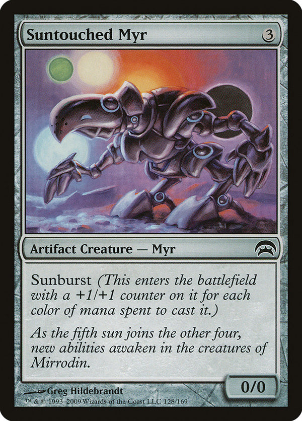 Suntouched Myr - Magic: The Gathering