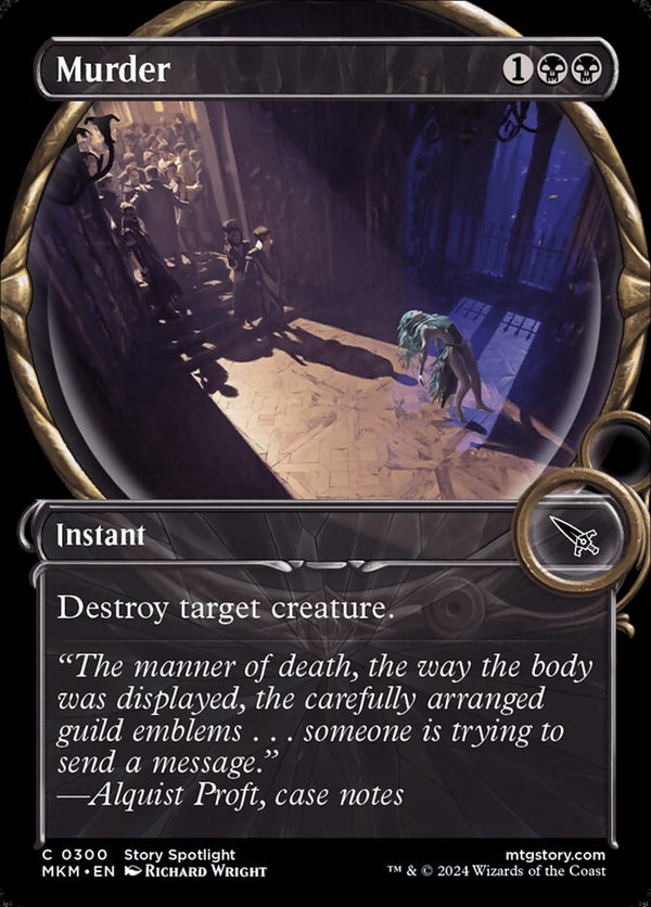 Murder (Showcase) - Magic: The Gathering