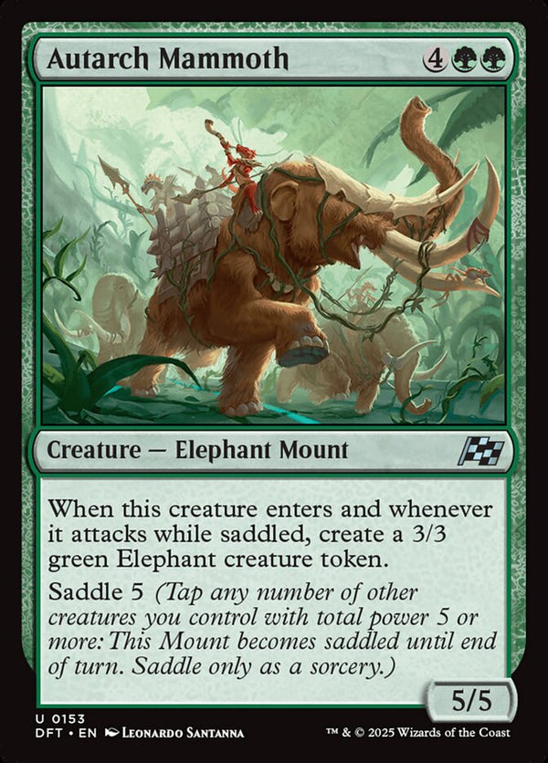 Autarch Mammoth - Magic: The Gathering