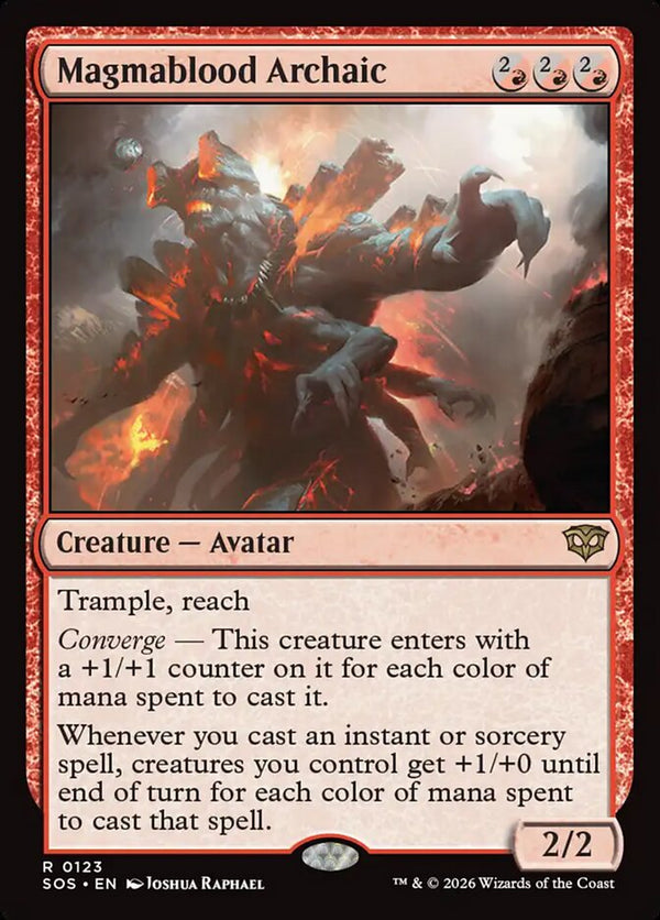 Magmablood Archaic - Magic: The Gathering