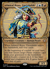 Admiral Brass, Unsinkable (Showcase) - Magic: The Gathering