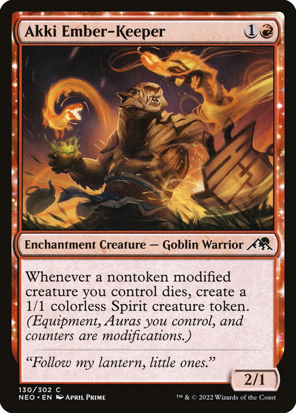 Akki Ember-Keeper - Magic: The Gathering