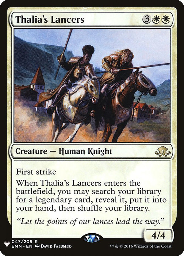 Thalia's Lancers - Magic: The Gathering