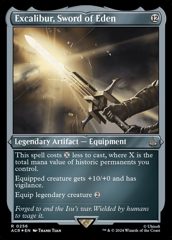 Excalibur, Sword of Eden (Foil Etched) - Magic: The Gathering
