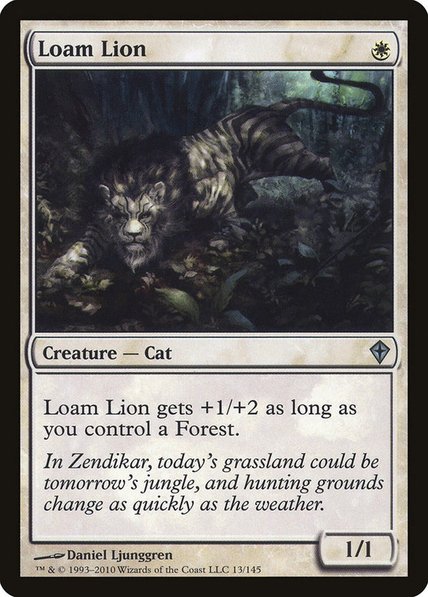 Loam Lion - Magic: The Gathering