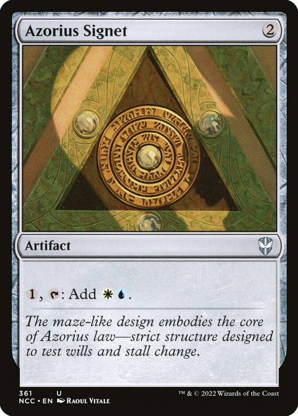 Azorius Signet - Magic: The Gathering