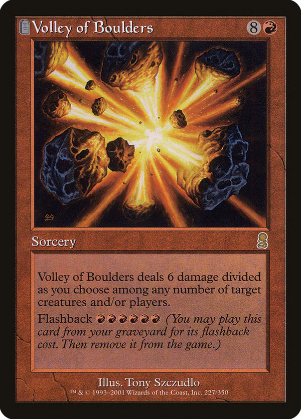 Volley of Boulders - Magic: The Gathering