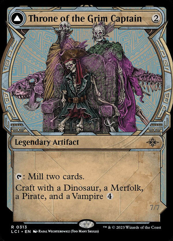 Throne of the Grim Captain (Showcase) - Magic: The Gathering